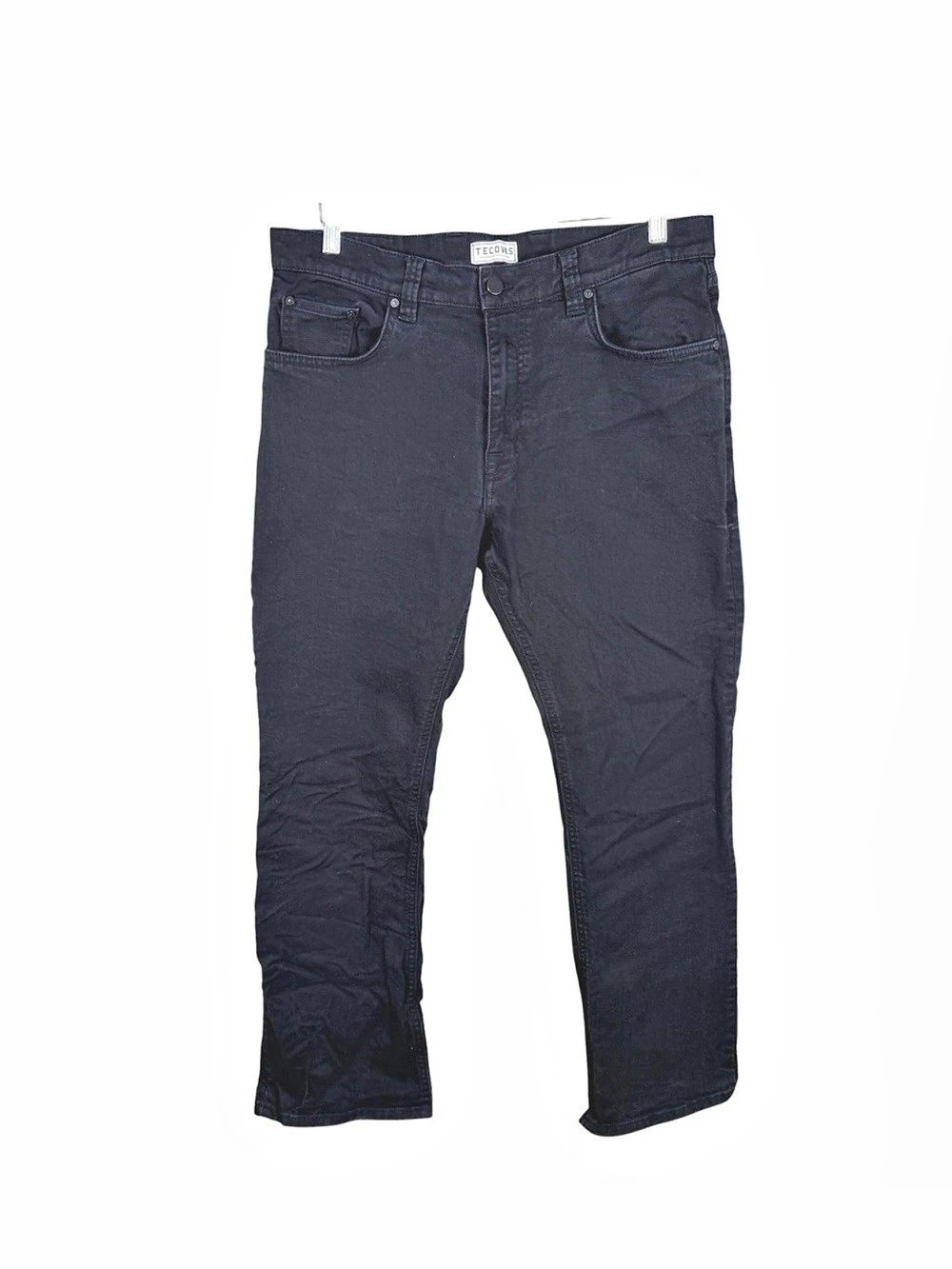 Tecovas Five-Pocket Comfort Jean Straight Jeans (Black) Size 36 x 30